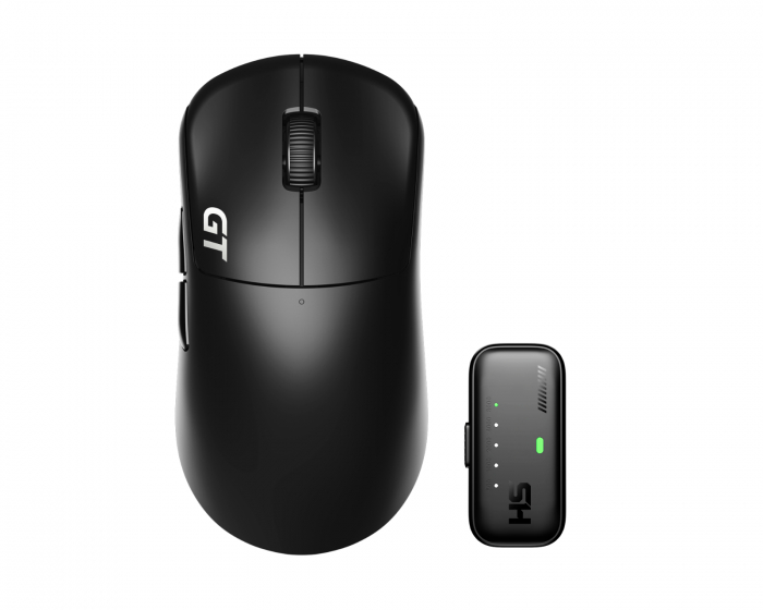 RAWM Leviathan V4 GT Dual 8K Wireless Gaming Mouse - Matte Black