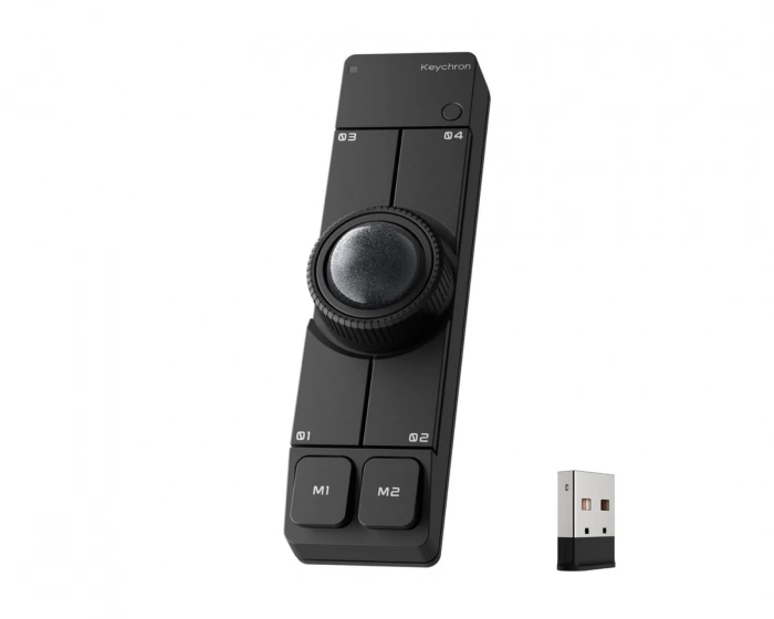 Keychron Nape Pro Wireless Trackball Mouse - Black