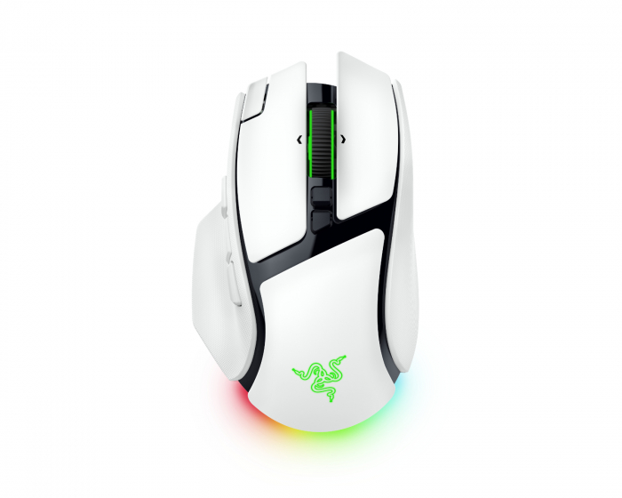 Razer Basilisk V4 Pro Gaming Mouse - White