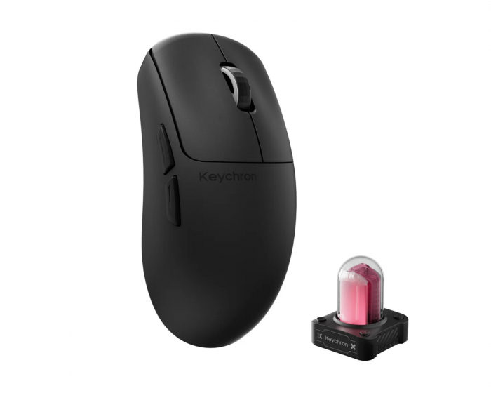 Keychron G6 HE 8K Wireless Gaming Mouse - Black