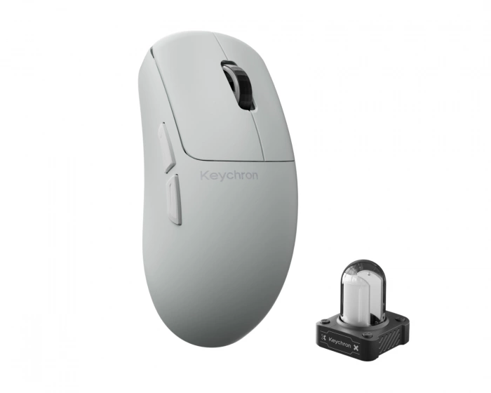 Keychron G6 HE 8K Wireless Gaming Mouse - White
