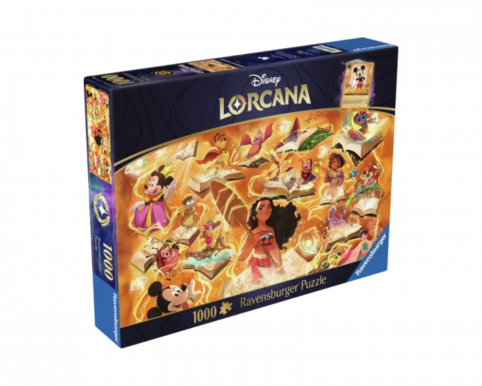 Disney Lorcana TCG Glimmers of the Realm: Amber 1000p - Puzzle