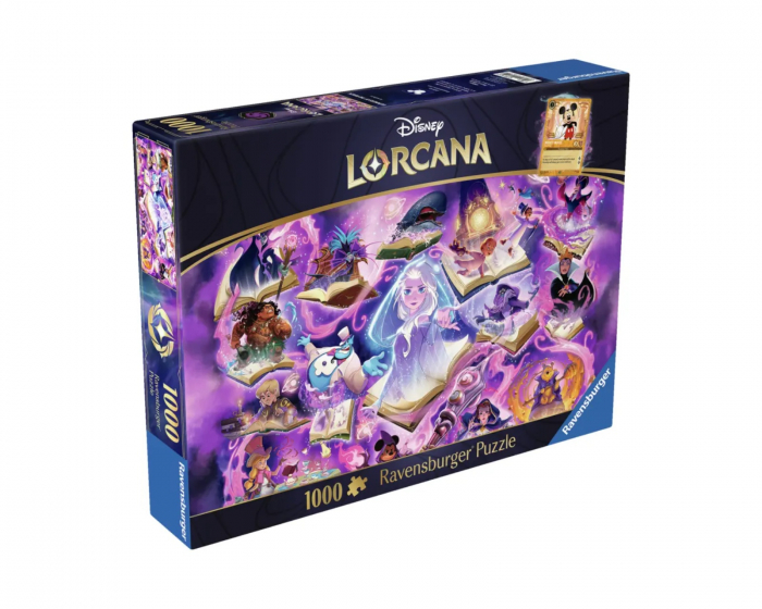 Disney Lorcana TCG Glimmers of the Realm: Amethyst 1000p - Puzzle