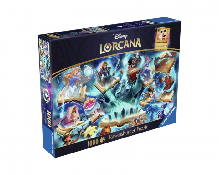 Disney Lorcana TCG Glimmers of the Realm: Sapphire 1000p - Puzzle