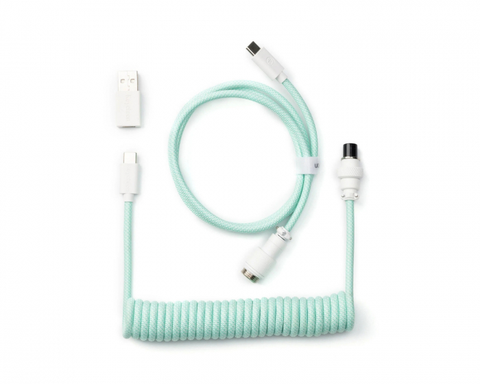 Keychron Keychron Coiled Aviator Cable Straight 8K Mint