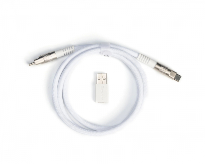 Keychron Double-Sleeved Geek Cable 8K - White