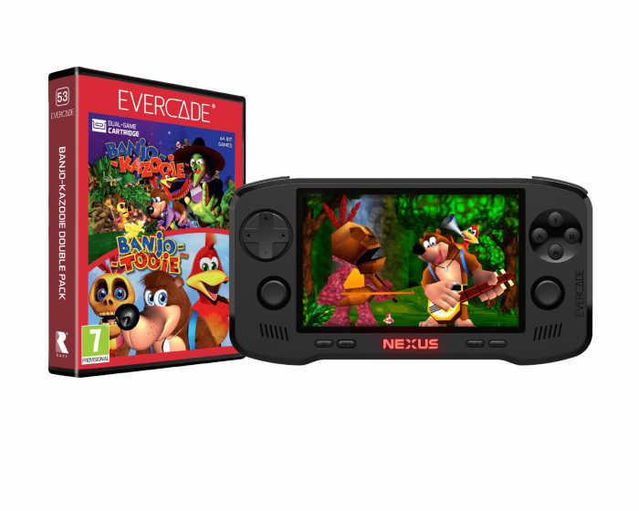 Evercade Nexus and Banjo-Kazooie Double Pack Console
