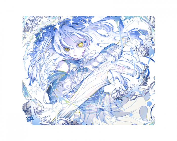 Hachiware Ice Glass Mousepad