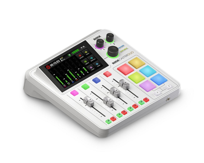 RØDE RodeCaster DUO Mini Mixer - White