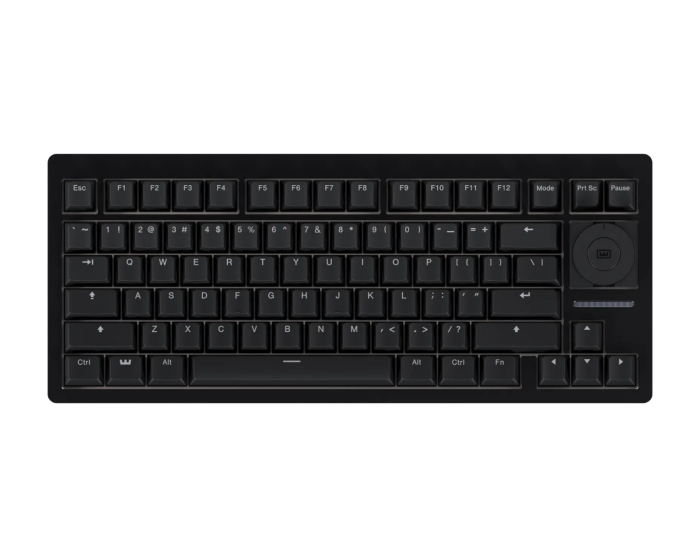 Wooting 80HE+ Keyboard - Zinc Alloy Black [Lekker Tikken] - ANSI