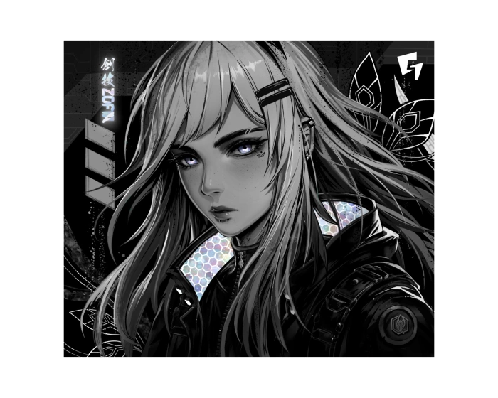 GLSSWRKS Iridescent Zofia Glass Mousepad - Limited Edition