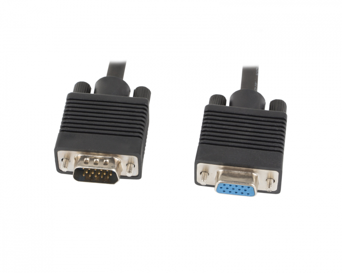 Lanberg VGA (Male) to VGA (Female) Extension Cable 5 Meter