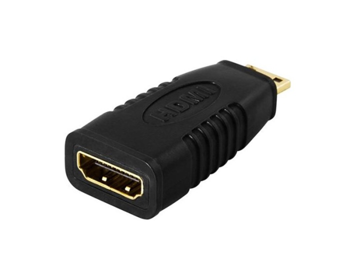 Deltaco HDMI-adapter - mini HDMI male to HDMI female