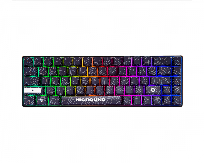 Higround BLACKICE Base 65 Hotswap Gaming Keyboard - ANSI [White Flame] (DEMO)