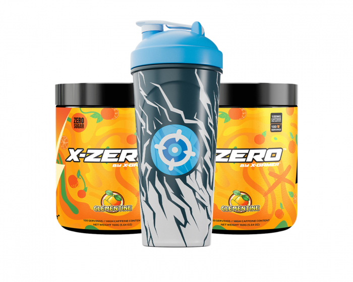 X-Gamer X-Zero Clementine - 2 x 100 Servings