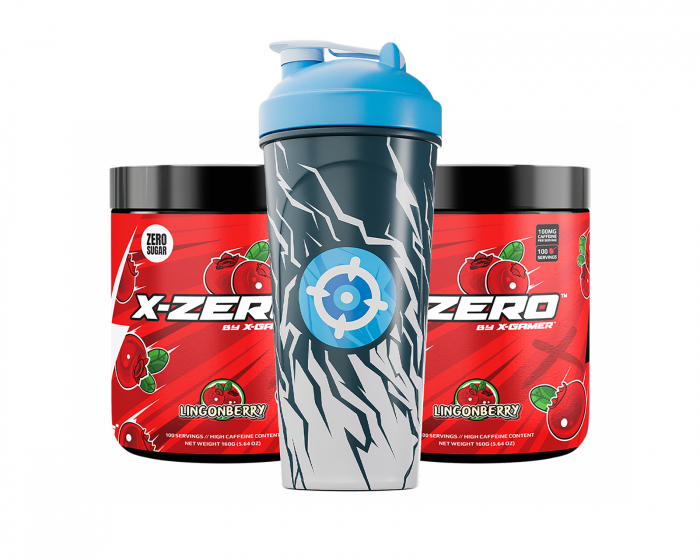 X-Gamer X-Zero Lingonberry - 2 x 100 Servings