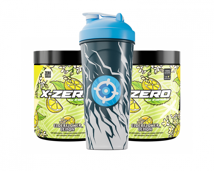 X-Gamer X-Zero Elderflower Lemon - 2 x 100 Servings