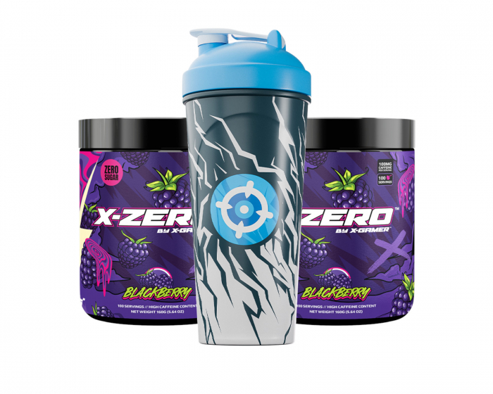 X-Gamer X-Zero Blackberry - 2 x 100 Servings