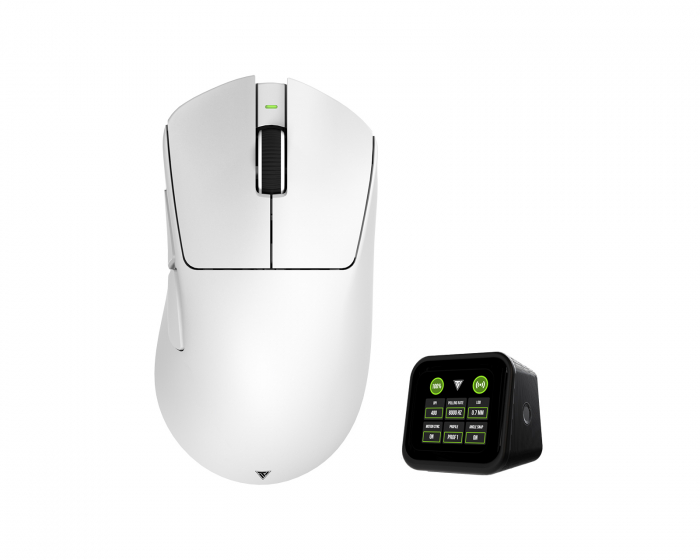 Teevolution Rapid Sync 8K Dongle + Terra Pro Wireless Gaming Mouse - White