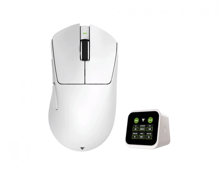 Teevolution Rapid Sync 8K Dongle + Terra Pro Wireless Gaming Mouse - White