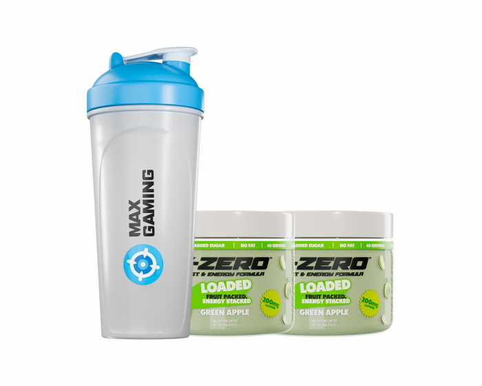 X-Gamer X-Zero Loaded Apple - 2 x 40 Servings + Shaker