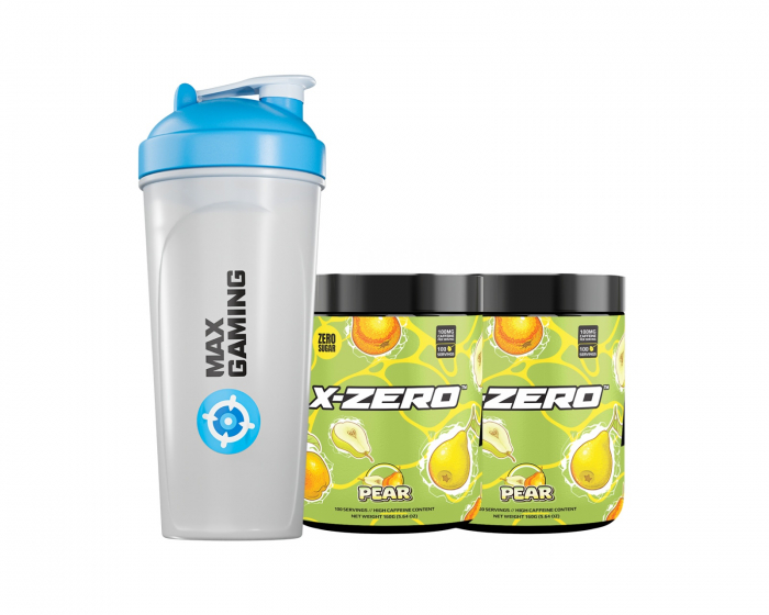 X-Gamer X-Zero Pear - 2 x 100 Servings + Shaker