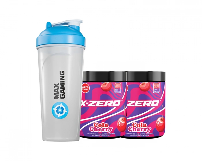 X-Gamer X-Zero Cola Cherry - 2 x 100 Servings + Shaker