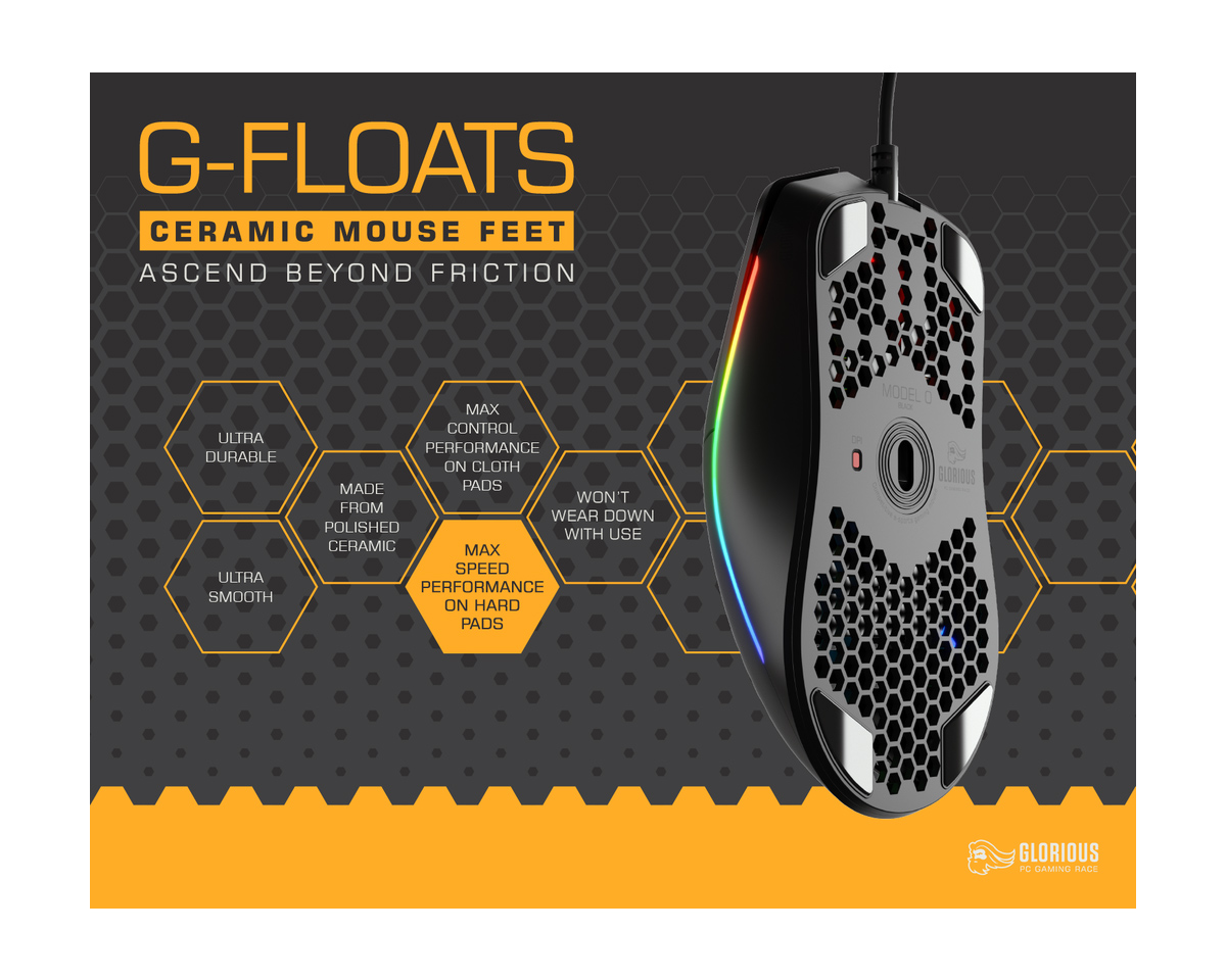 Buy Glorious G Floats Model O O Ceramic Skates At Us Maxgaming Com