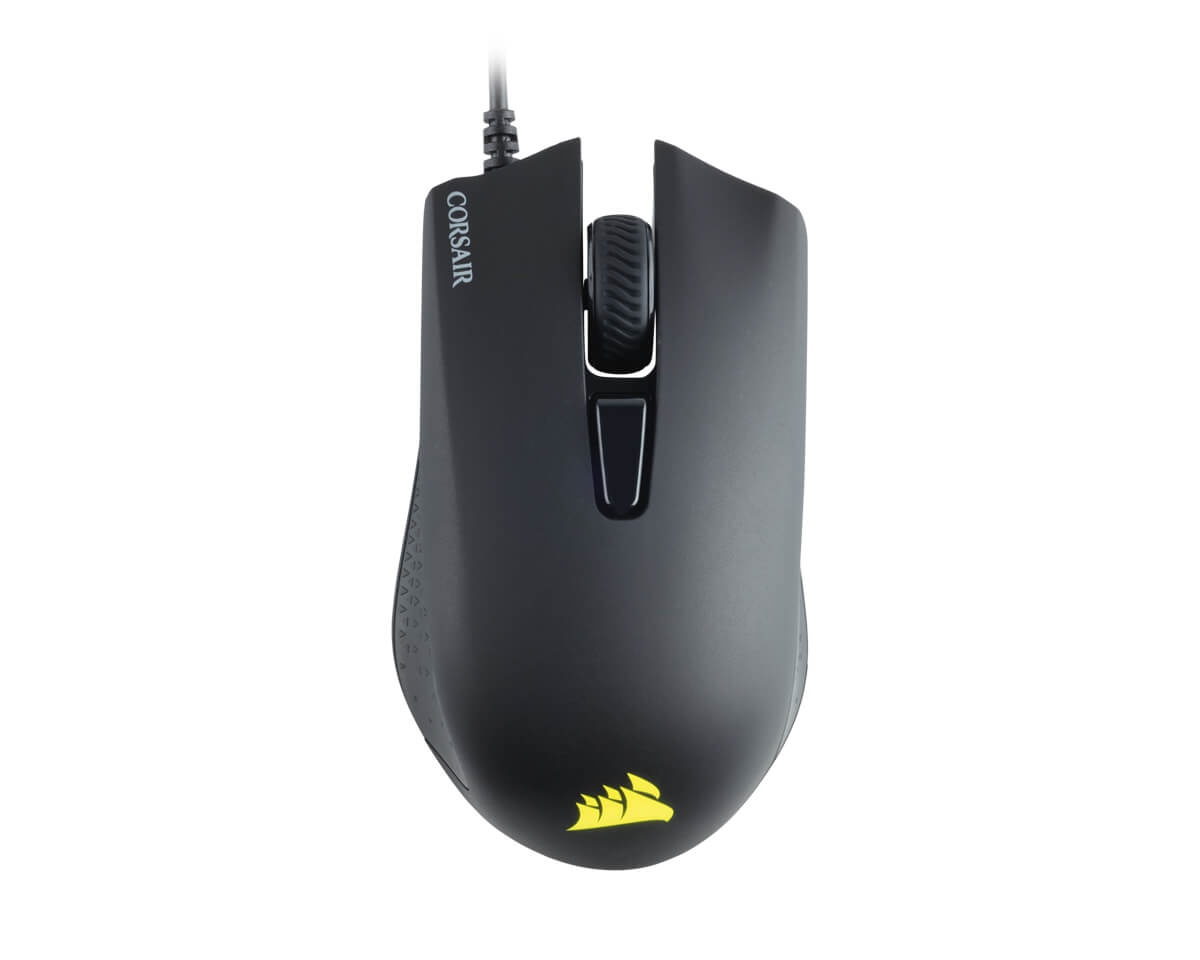 corsair harpoon rgb pro wired gaming mouse