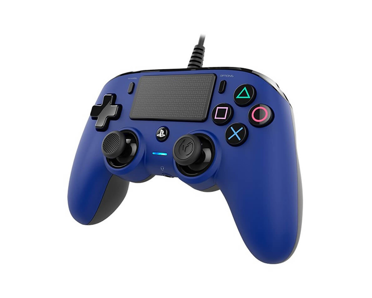 Nacon Compact Controller PS4 Ufficiale Sony PlayStation, Blue : :  Videogiochi