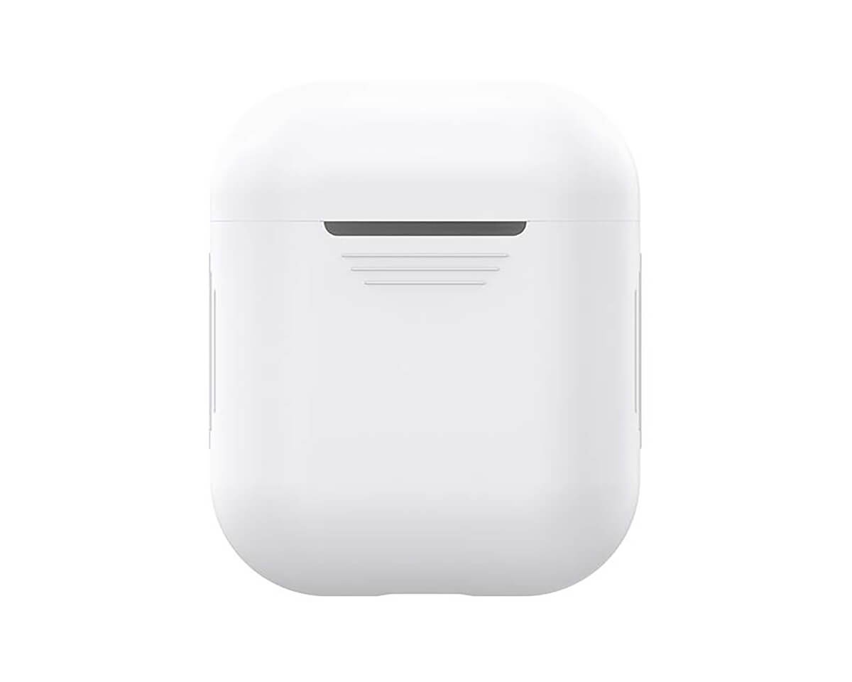 Deltaco AirPods Protective Silicone Case White - us.MaxGaming.com