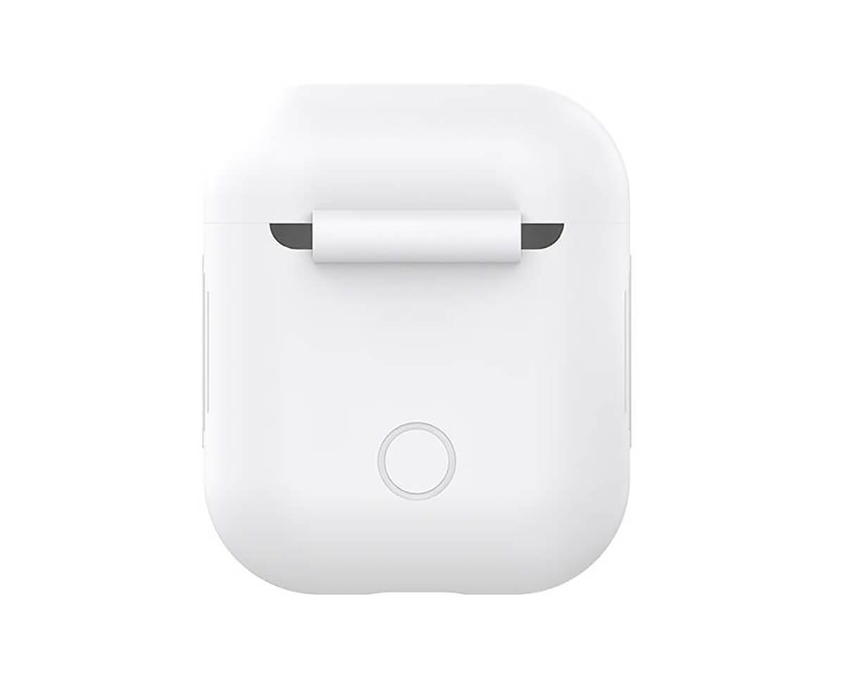 Deltaco AirPods Protective Silicone Case White - us.MaxGaming.com