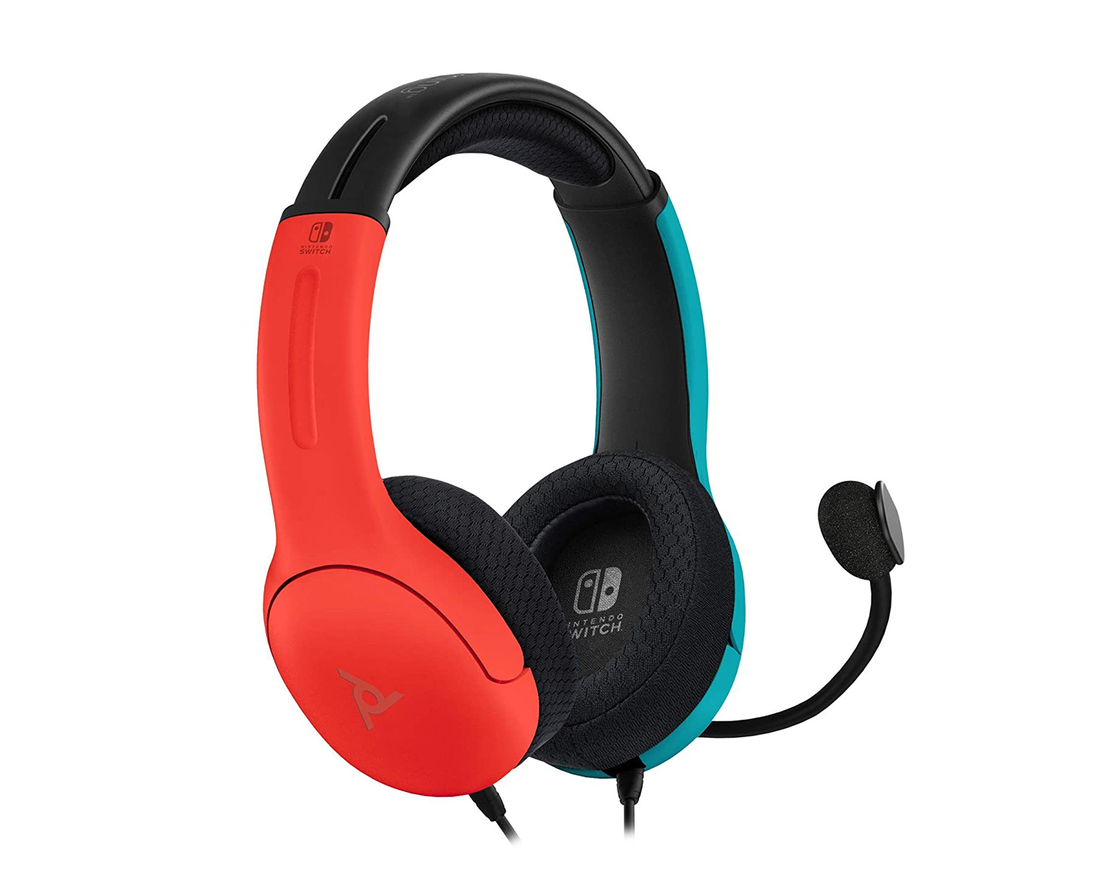 PDP LVL40 Stereo Gaming Headset (Nintendo Switch) - Red/Blue - us 