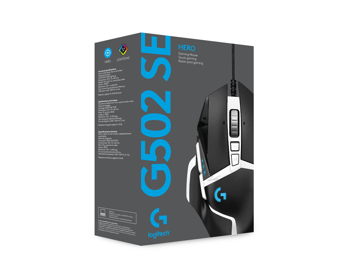 Logitech G502 Hero Gaming Mouse SE -