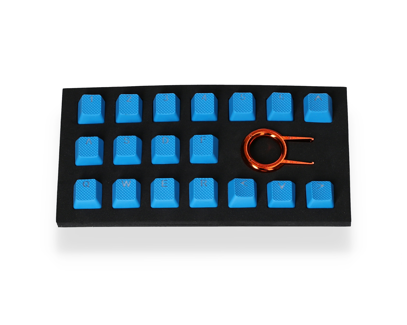 rubber double shot backlit keycaps