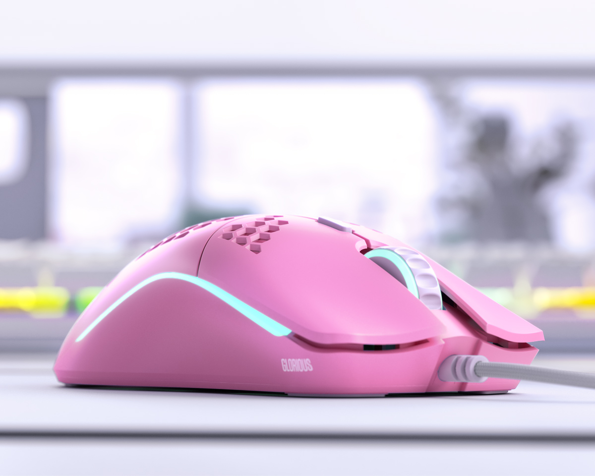 Buy Glorious Model O Gaming Mouse Pink Limited Edition At Us Maxgaming Com