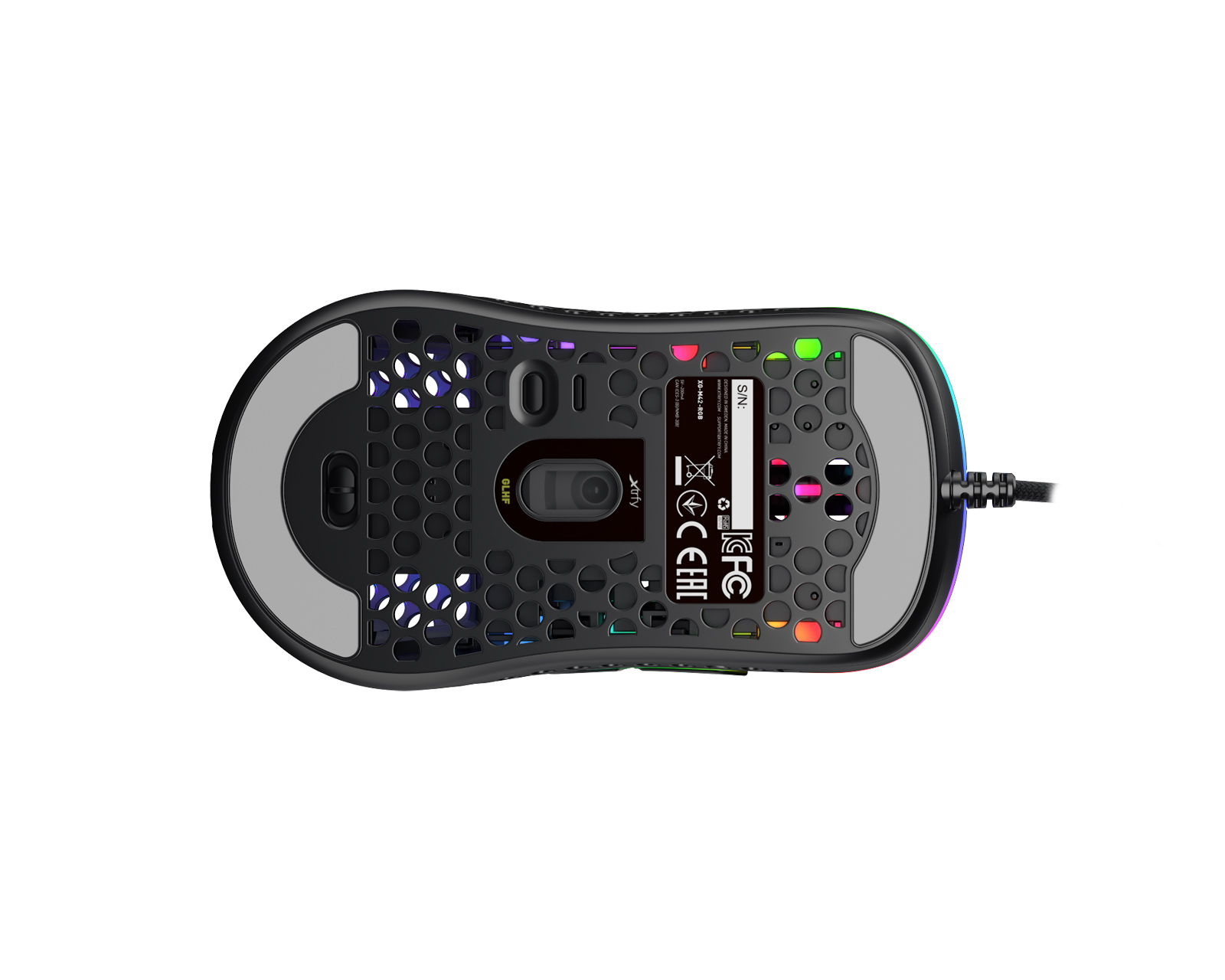Buy Xtrfy M42 Rgb Gaming Mouse Black At Us Maxgaming Com