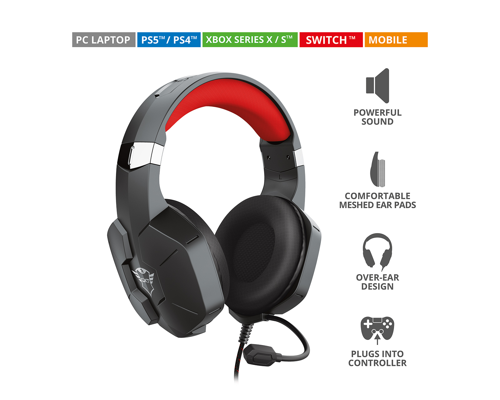 Headset trust online carus