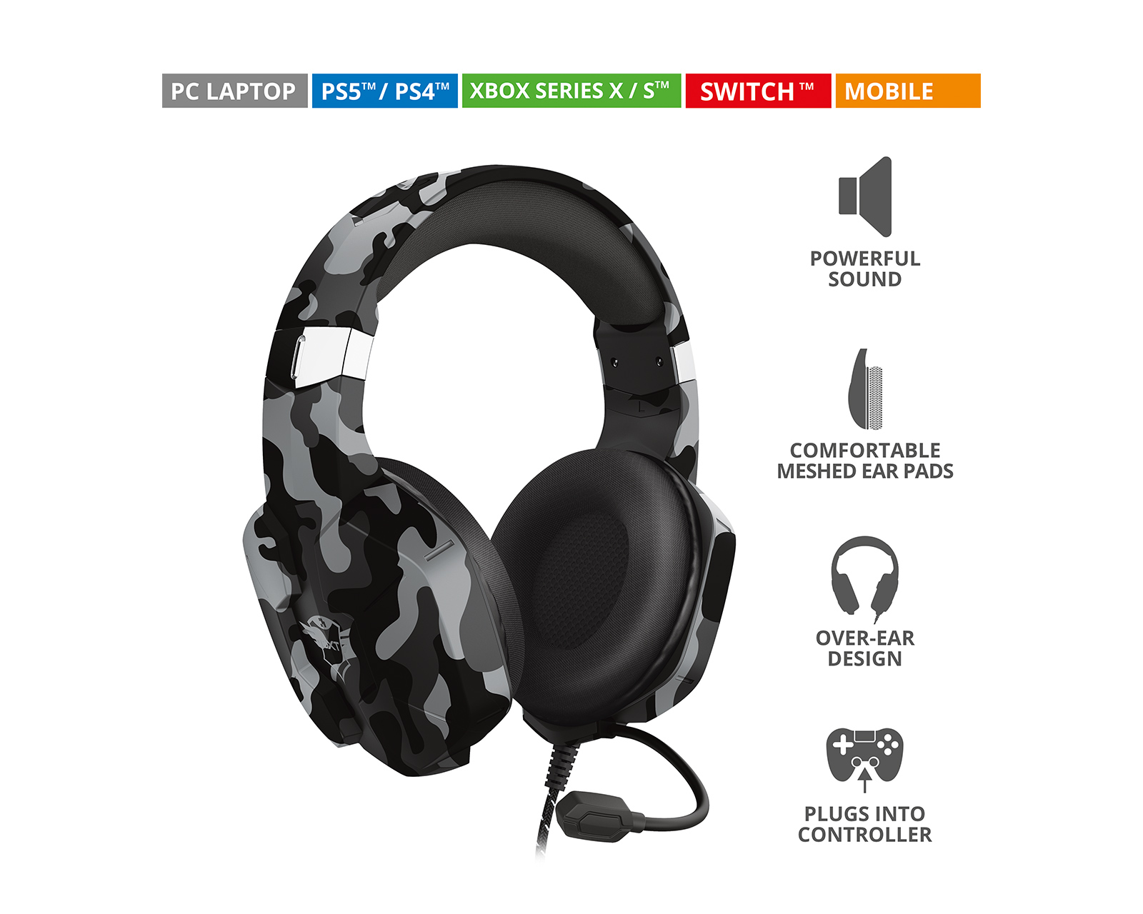 Headset trust online carus