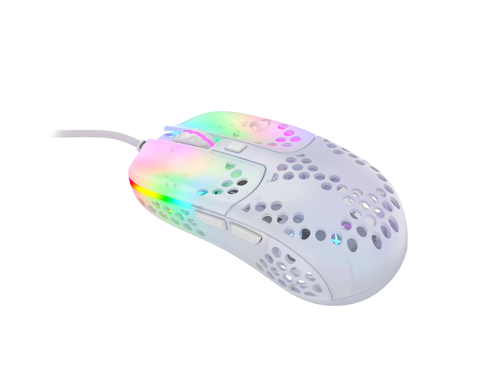 Xtrfy MZ1 RGB Zy's Rail Gaming Mouse - White - us.MaxGaming.com
