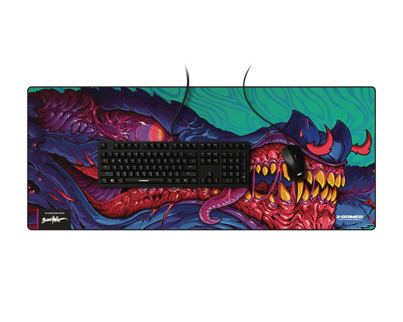 X-Gamer Dragon Fin Mousepad - XXL - us.MaxGaming.com