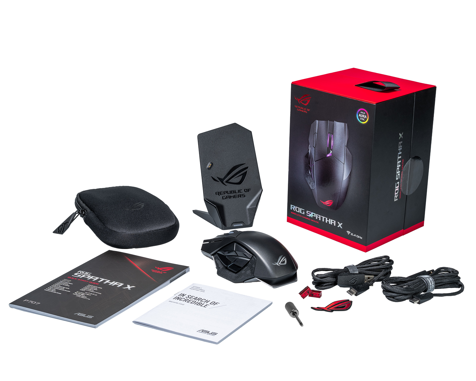 Asus Mouse ROG Gaming Wireless X Spatha