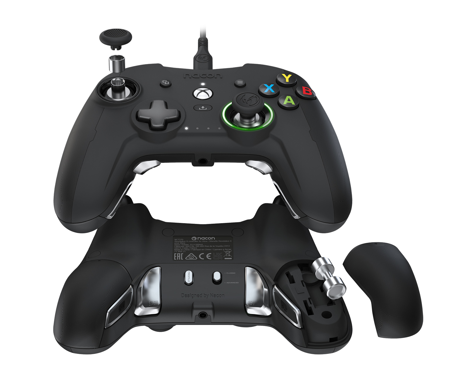 Manette Revolution X Pro Controller pour Xbox et PC - Nacon
