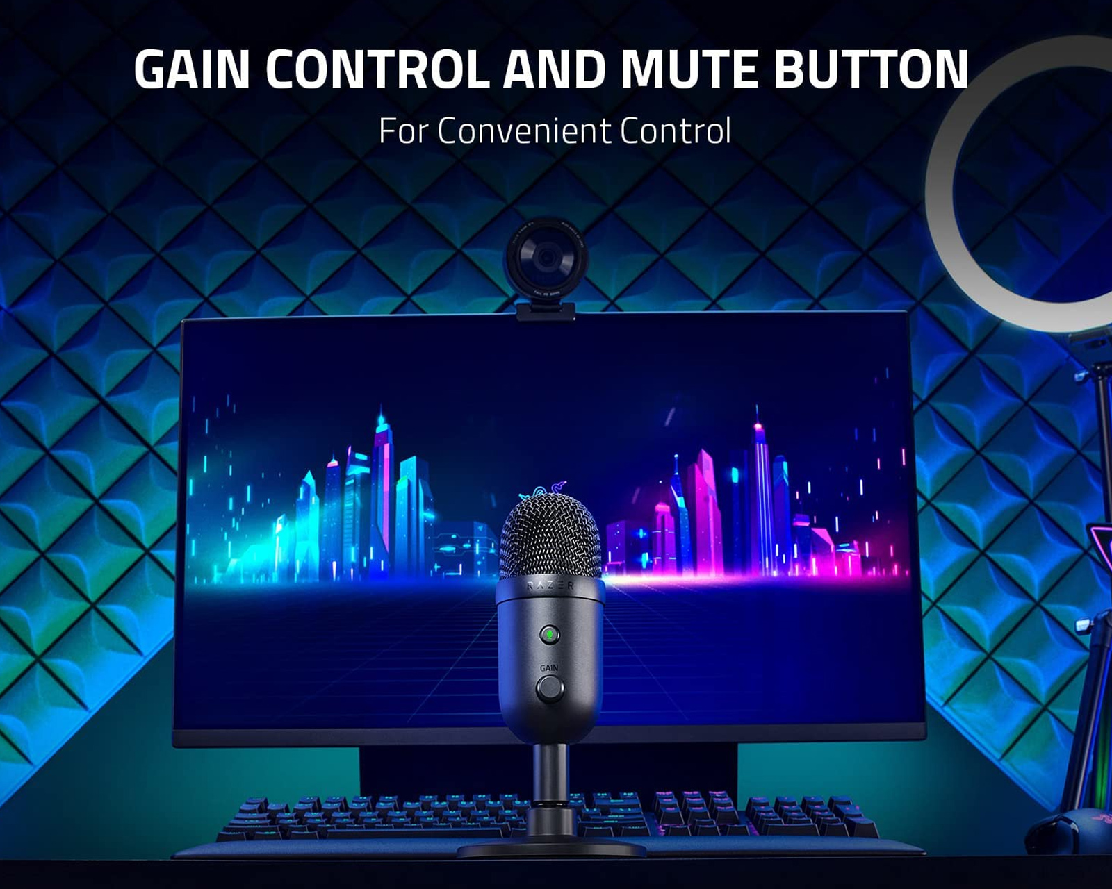 Razer Seiren V2 X Microphone - Black - us.MaxGaming.com