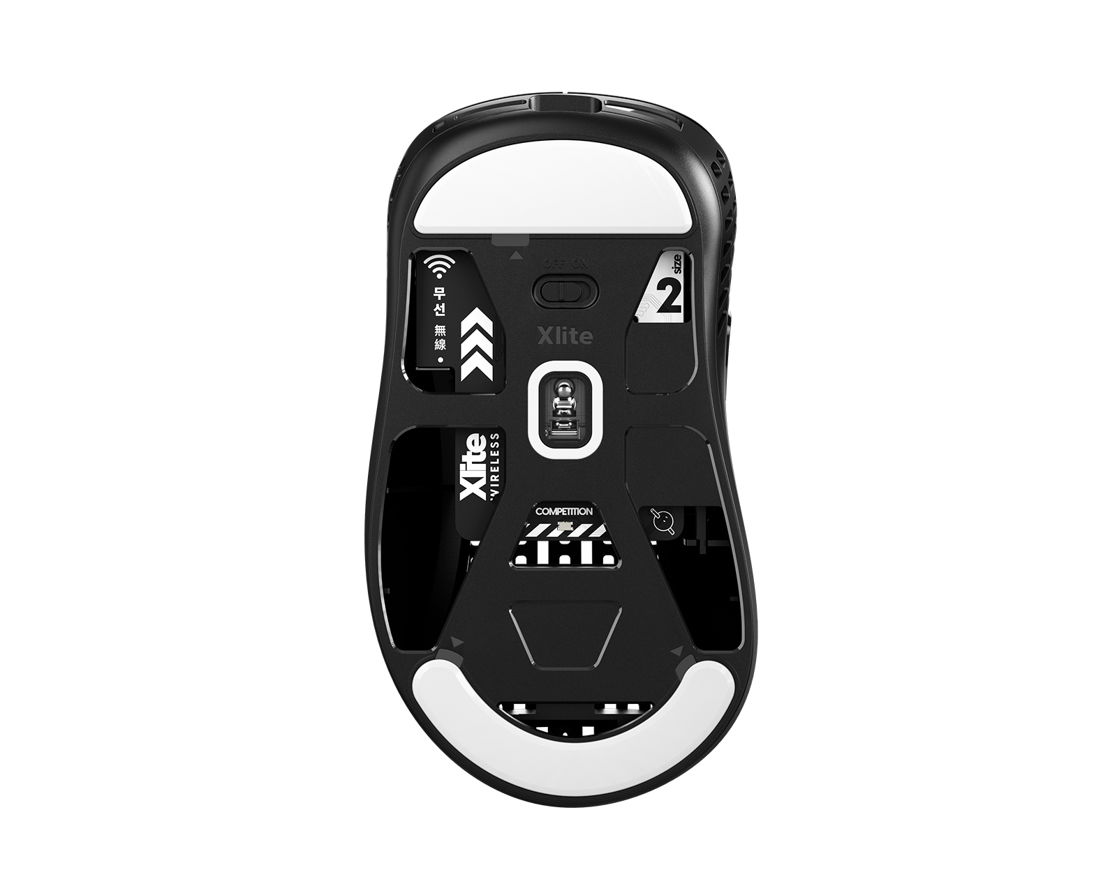 Pulsar Xlite Wireless v2 Competition Gaming Mouse - Black - us