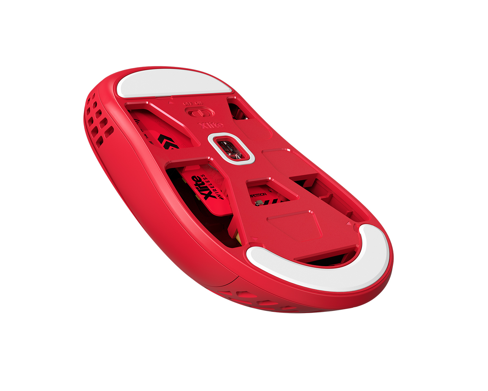 Pulsar Xlite Wireless v2 Competition Gaming Mouse - Red - Limited Edition