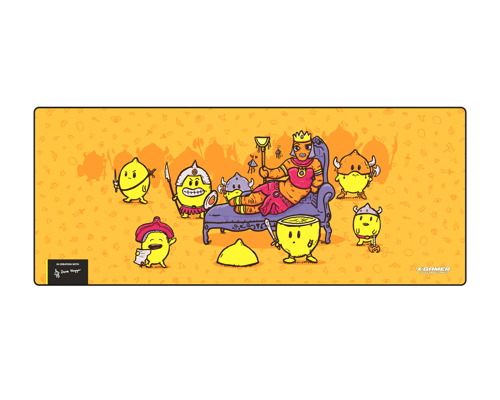 X-Gamer Ginger Queen Mousepad - XXL - us.MaxGaming.com