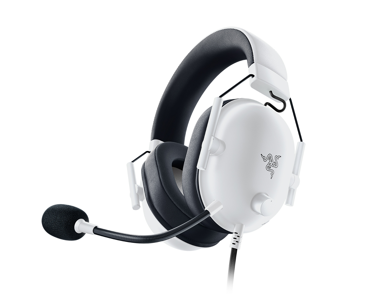 Razer Blackshark V2 X Gaming Headset - White - us.MaxGaming.com