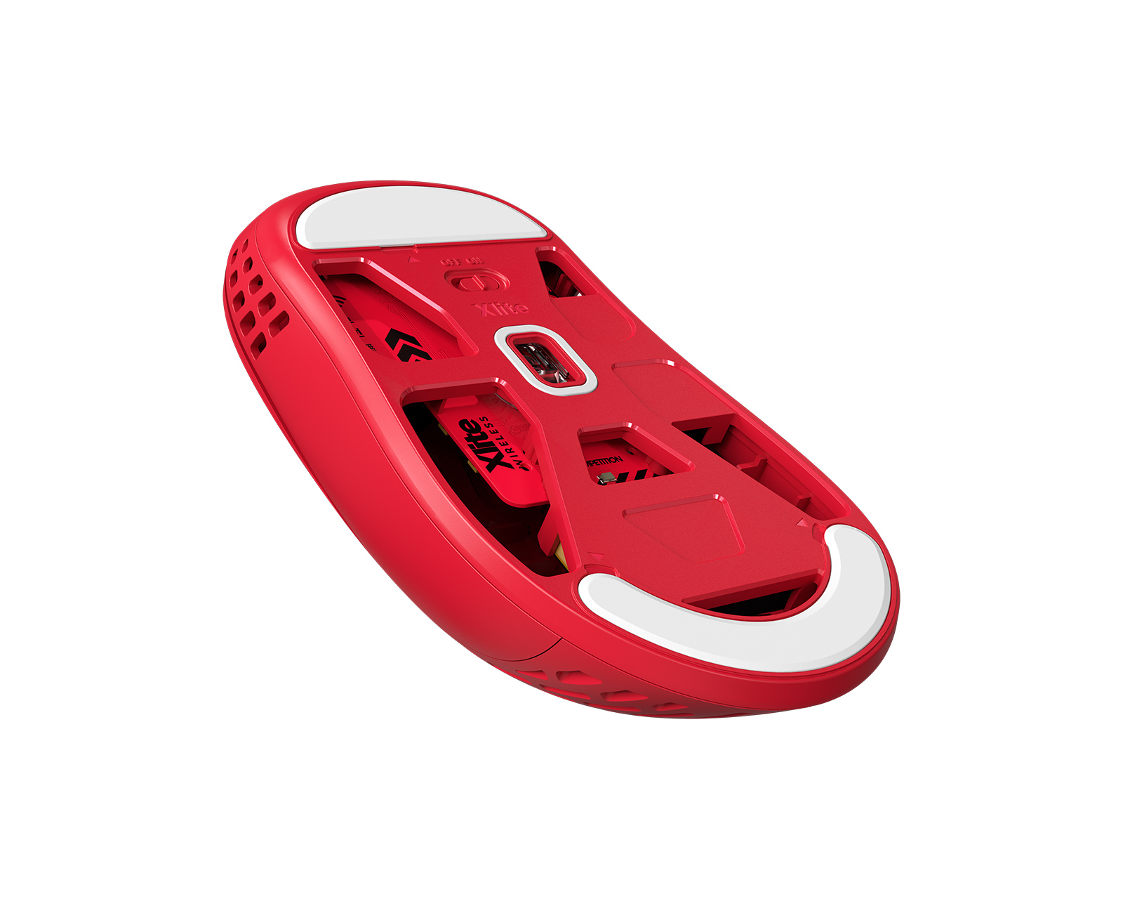 Pulsar Xlite Wireless v2 Mini Gaming Mouse - Red - Limited Edition 