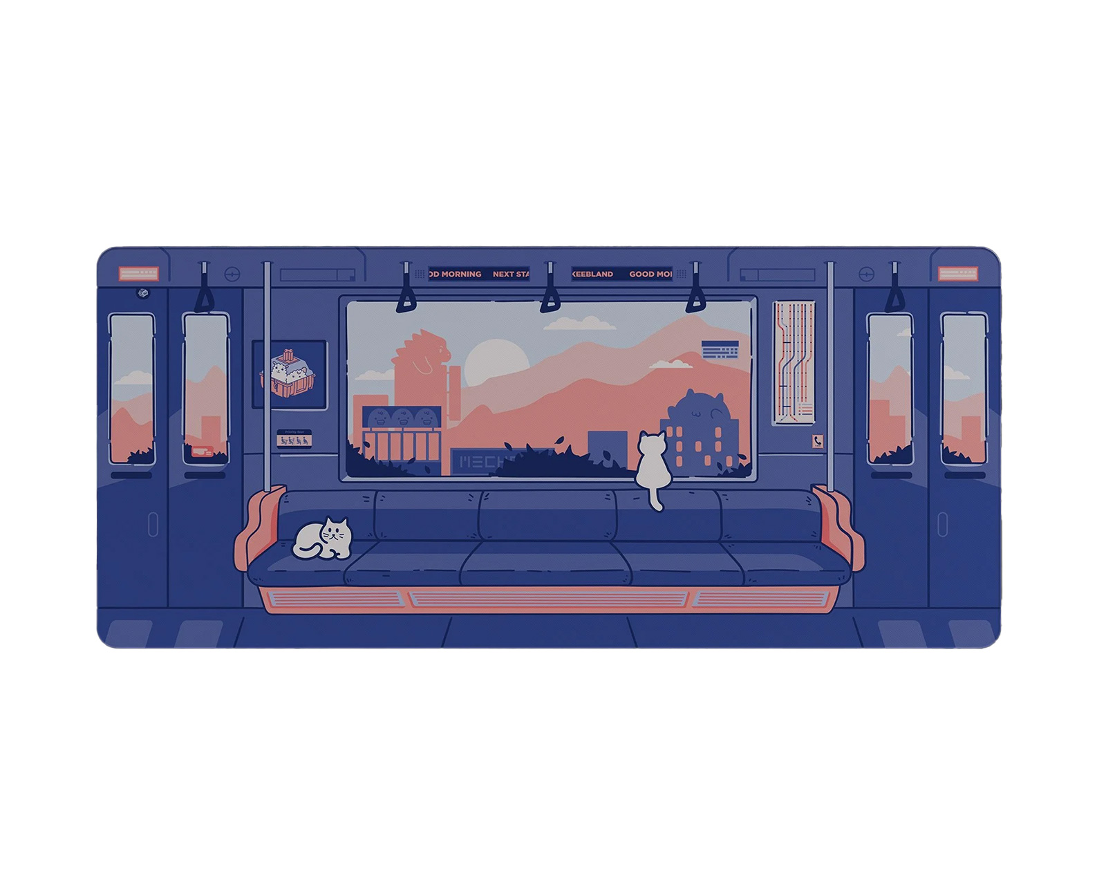 Milkyway MW Commute Traincar Mousepad - us.MaxGaming.com